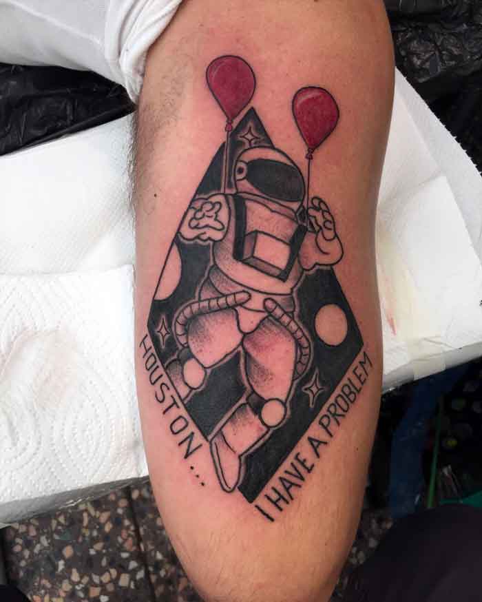 tattoo astronauta
