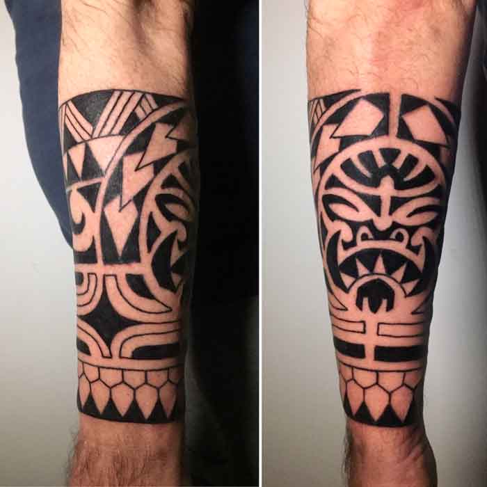 tattoo tribale avambraccio